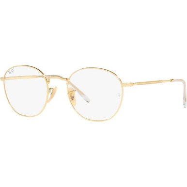 Ray-Ban Glasses Rob RX6472 - Gold/Clear Lenses 50 Eye Size