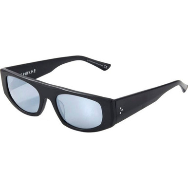 Epokhe Void - Matte Black/Black Iridium Polarised Lenses