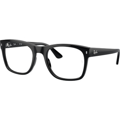 Ray-Ban Glasses RX7228, Black/Clear Lenses 53 Eye Size