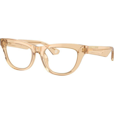 Burberry Glasses BE2406U, Brown/Clear Lenses 52 Eye Size