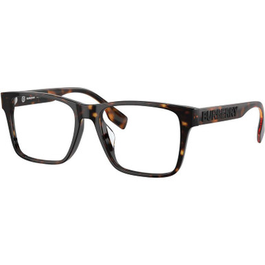 Burberry Glasses BE2393D - Dark Havana/Clear Lenses