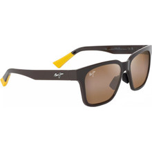 Shop Maui Jim Punikai Sunglasses Shiny Black/Blue Polarised