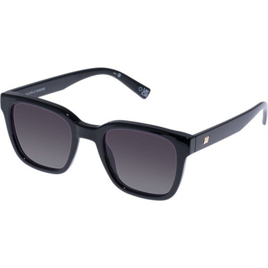 Le Specs Elixir - Black/Smoke Gradient Lenses