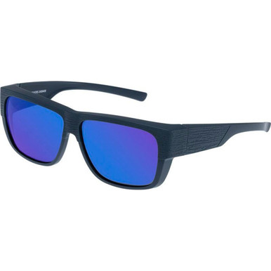Cancer Council Natone - Matte Navy/Ice Blue Mirror Polarised Lenses