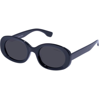 Cancer Council Enviro Charm - Black/Smoke Polarised Lenses