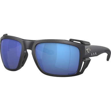 Costa Del Mar King Tide 8, Black Pearl/Blue Mirror 580g Polarised Glass Lenses