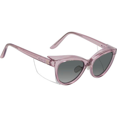 Ugly Fish Lynx Safety RS454, Plum/Smoke Lenses