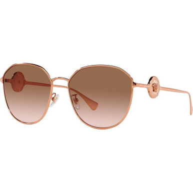 Versace VE2259D - Rose Gold/Brown Gradient Lenses