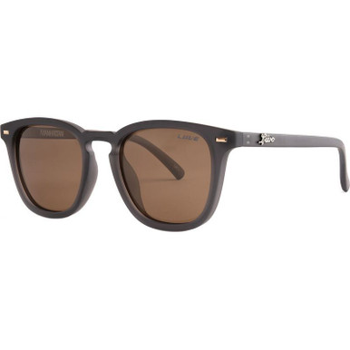 Matte Xtal Smoke/Brown Polarised Lenses