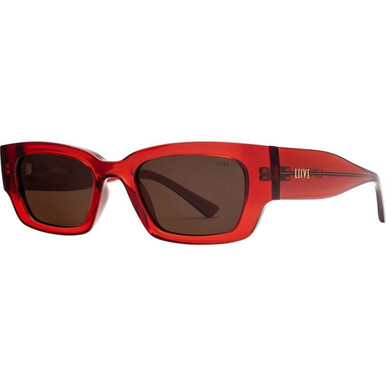 Liive LOBster - Matte Cherry Ripe/Brown Polarised Lenses