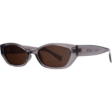 Liive Tobes - Xtal Smoke/Brown Polarised Lenses