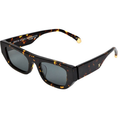 Dark Tort/Grey Lenses