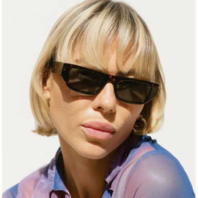 Oscar x Frank Dostyk Avenue Sunglasses in Red DOSTYK AVENUE - Red – Oscar & Frank Eyewear main image 3