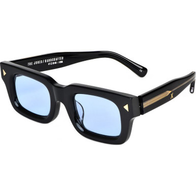 Oscar &amp; Frank The Jones, Gloss Black/Blue Photochromic Lenses