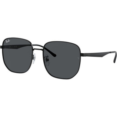 Ray-Ban RB3713D, Black/Dark Grey Glass Lenses