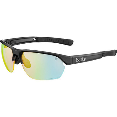 Bolle Victus, Black Frost/Phantom Clear Green Photochromic Lenses