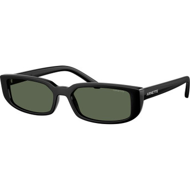 Arnette Jet AN4348, Matte Black/Dark Green Lenses