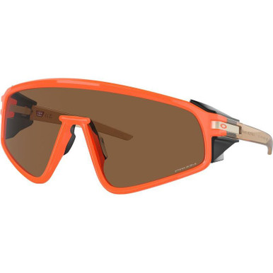 Oakley Latch Panel, Neon Orange/Prizm Bronze Lenses