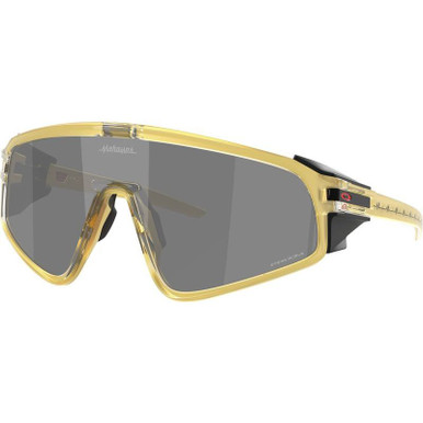 Oakley Latch Panel, Gold Grass/Prizm Black Lenses