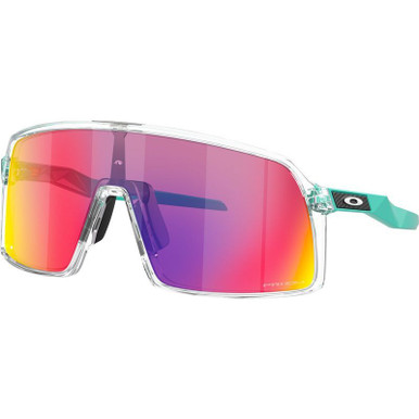 Oakley Sutro, Clear and Celeste/Prizm Road Lenses