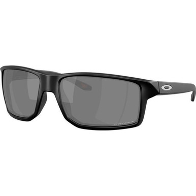 Oakley Gibston XL Sunglasses Steel/Prizm Black Polarised