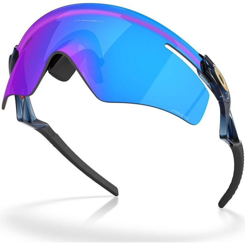 Shop Oakley Qntm Kato Sunglasses Stonewash/Prizm Sapphire