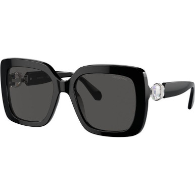 Swarovski SK6001, Black/Dark Grey Lenses