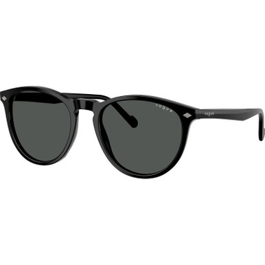 Vogue Eyewear VO5599S, Black/Dark Grey Lenses