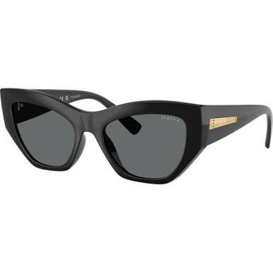 Vogue Eyewear VO5607S, Black/Dark Grey Polarised Lenses