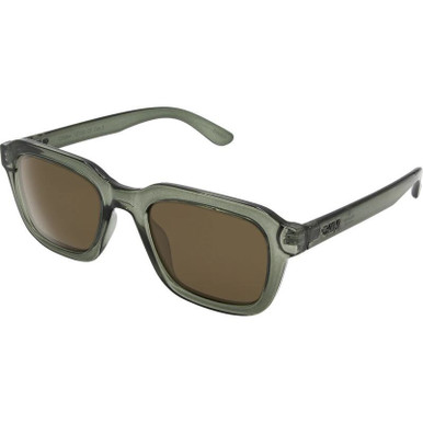 Translucent Green/Brown Polarised Lenses