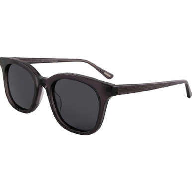 Bill Bass Charleston, Crystal Grey/Grey Polarised Lenses