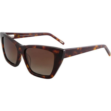 Bill Bass Justine - Demi/Brown Gradient Polarised Lenses