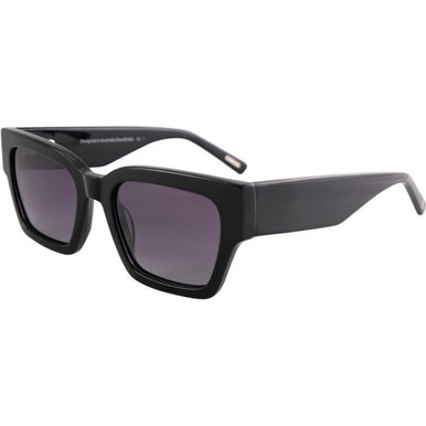 Bill Bass Dee - Black/Grey Gradient Polarised Lenses