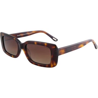 Bill Bass Positano - Demi/Brown Gradient Polarised Lenses