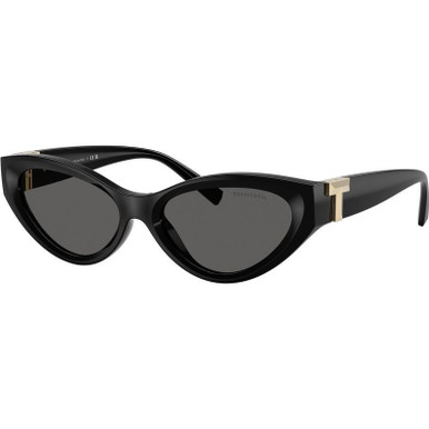 Tiffany &amp; Co. TF4225U, Black/Dark Grey Lenses