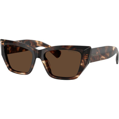 Spotted Brown Havana/Light Brown Lenses