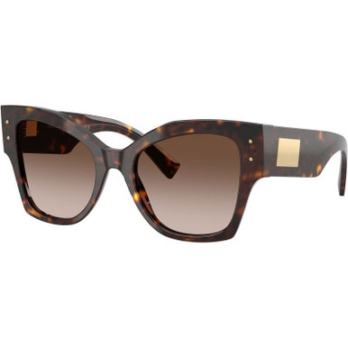 Dolce & Gabbana DG4478 - Havana/Brown Gradient Lenses