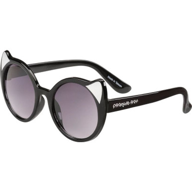 Frankie Ray Kids Tabitha - Black/Smoke Lenses