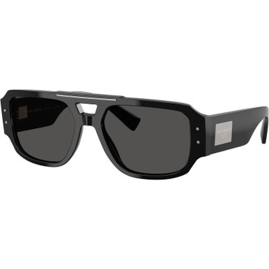 Dolce &amp; Gabbana DG4482, Black/Dark Grey Lenses