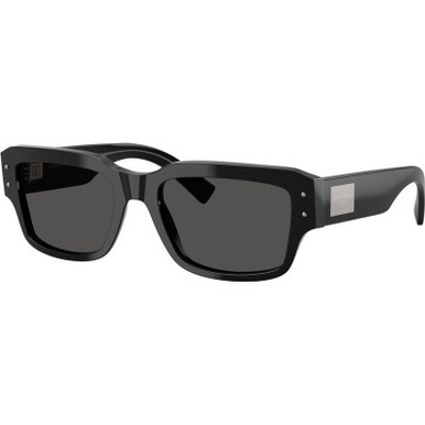 Dolce &amp; Gabbana DG4483, Black/Dark Grey Lenses