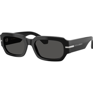 Dolce &amp; Gabbana DG4485, Black/Dark Grey Lenses