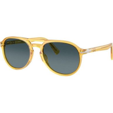 Persol PO3235S - Miele/Blue Gradient Polarised Glass Lenses