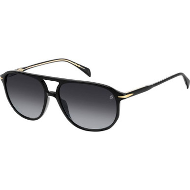 Black/Dark Grey Gradient Lenses