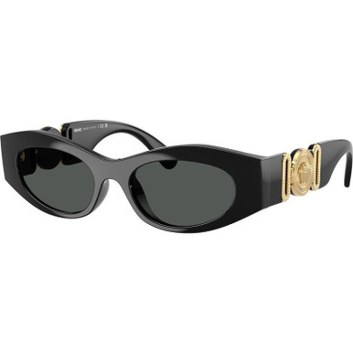 Versace VE4480U, Black/Dark Grey Lenses
