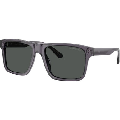 Transparent Dark Grey/Smoke Lenses