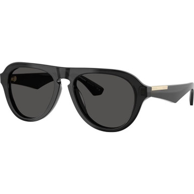 Burberry BE4437U - Dark Grey/Dark Grey Lenses