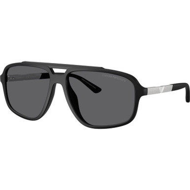 Matte Black/Grey Polarised Lenses