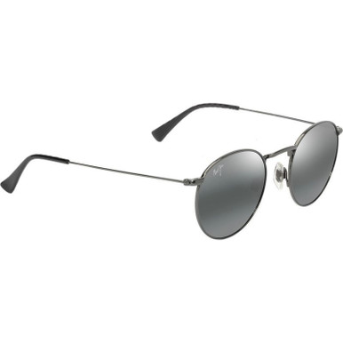 Maui Jim Pukaua, Shiny Dark Ruthenium/Neutral Grey Polarised Lenses