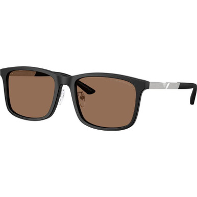Matte Black/Dark Brown Lenses