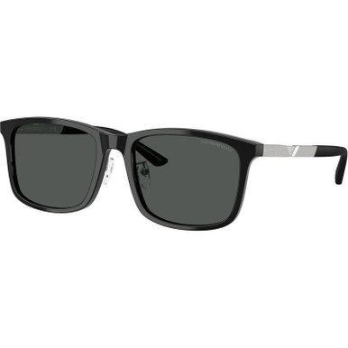 Shiny Black/Dark Grey Lenses